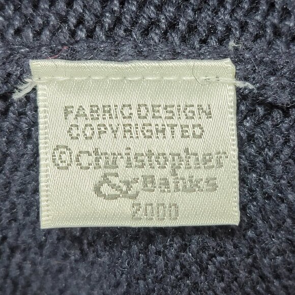 Vintage Christmas Cardigan Sweater Womens L 3D Hand Embroidered Trees Buttons - Picture 11 of 15